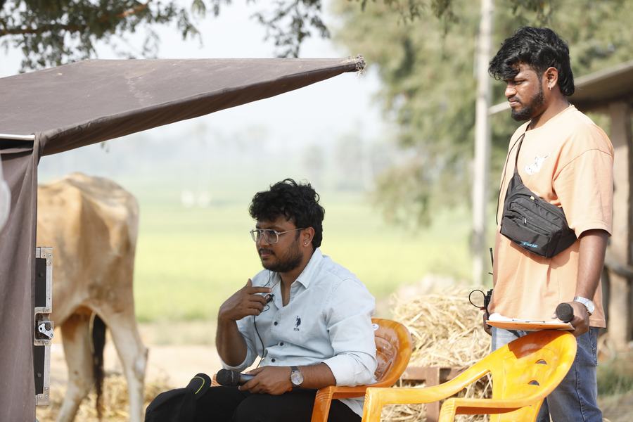Working on location